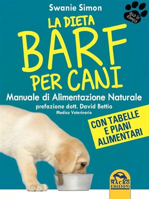 cover image of La dieta Barf per Cani